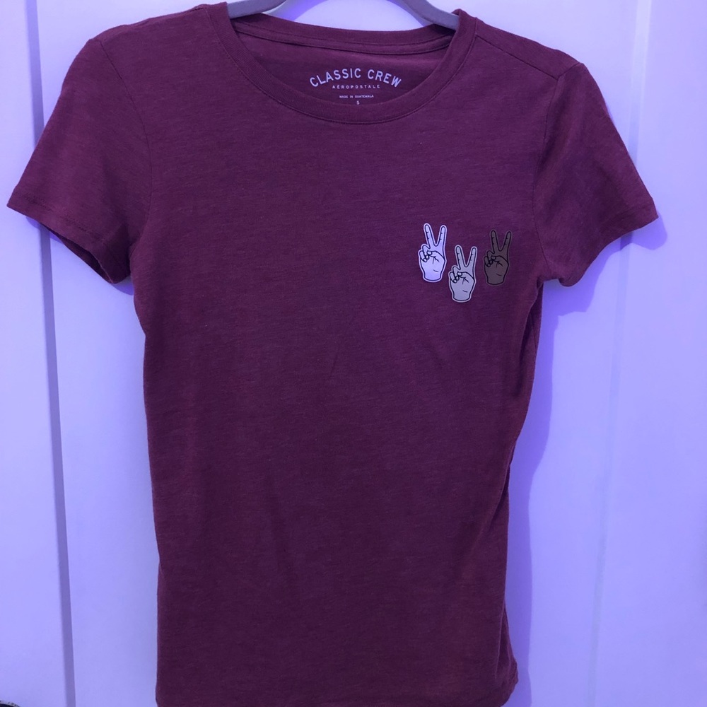 peace sign t shirt